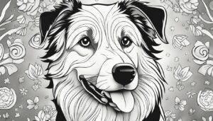 Collie Coloring Book