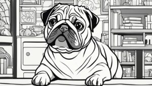 Free Printable Pug Coloring Pages