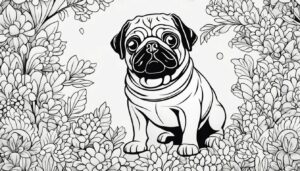 Pug Coloring Pages