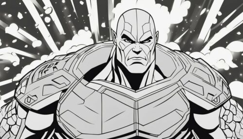 Avenger Drax Coloring Pages