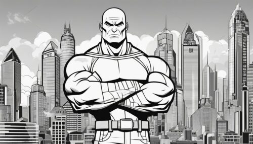 Avenger Drax Coloring Pages