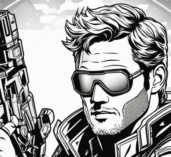 Avenger Star-Lord Coloring Pages: 5 Free Colorings Book