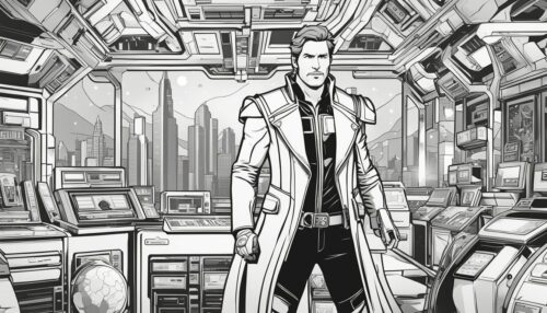 Free Printable Star-Lord Coloring Pages