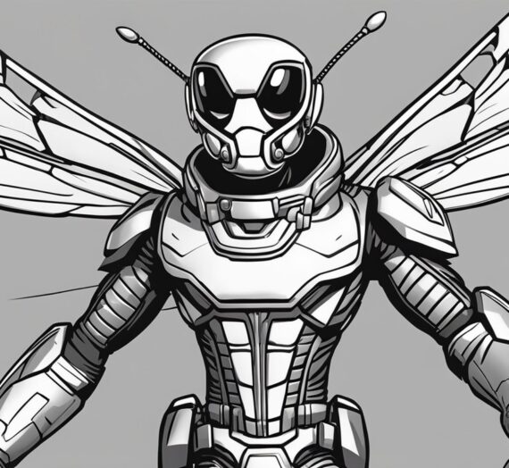 Avenger Wasp Coloring Pages: 6 Free Colorings Book