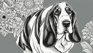 Basset Hound Coloring Pages