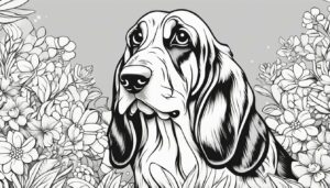 Cartoon Basset Hound Pages