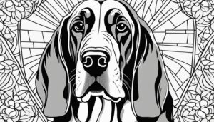 Cartoon Basset Hound Pages