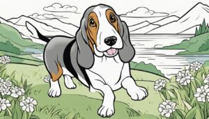 Basset Hound Coloring Pages