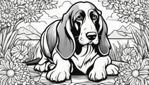 Benefits of Basset Hound Coloring Pages
