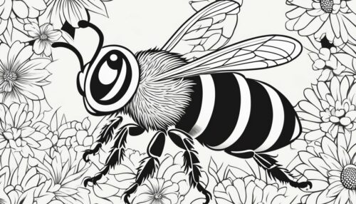 Bee coloring pages are perfect for kids of all ages