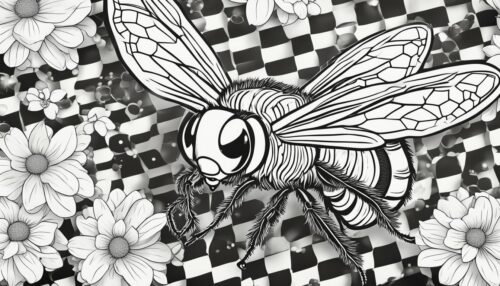 How to Draw a Bee Coloring Pages
