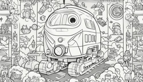 Hollywood and New York Coloring Pages