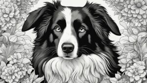 Border Collie Coloring Pages