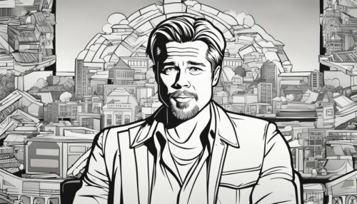 Brad Pitt Coloring Pages
