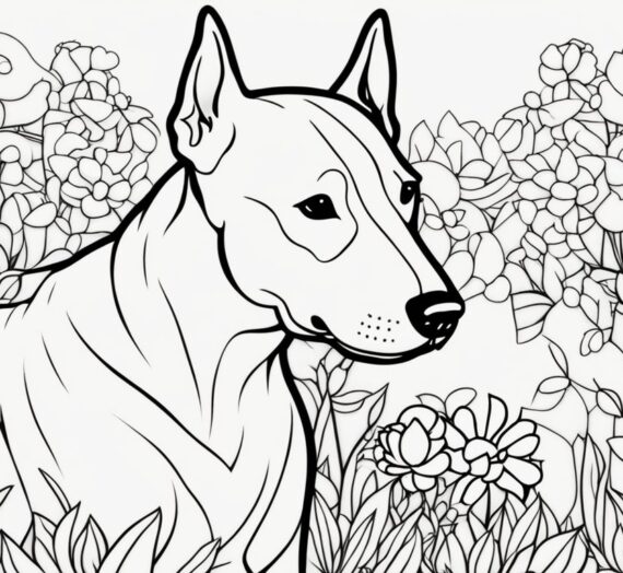 Bull Terrier Coloring Pages: 22 Colorings book