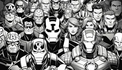 Marvel Avengers Coloring Pages