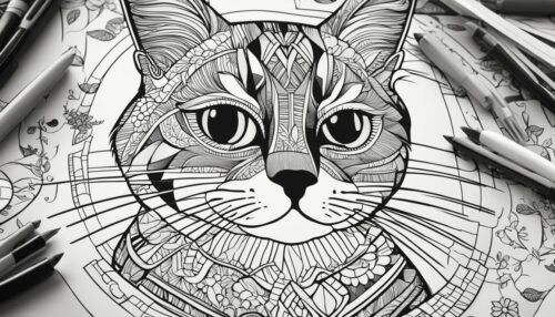 Basics of Cat Coloring Pages