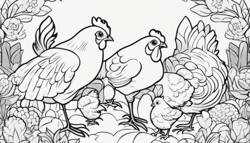 Exploring Different Chicken Breeds through Coloring