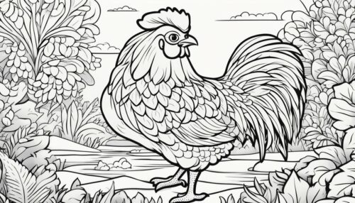 Chicken Coloring Pages