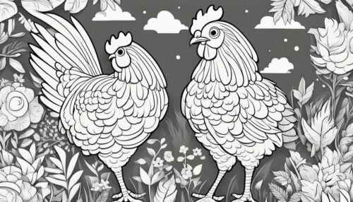 Chicken Coloring Pages