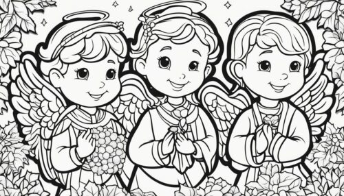 Creating and Using Christmas Angels Coloring Pages