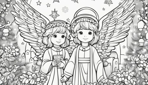 Creating and Using Christmas Angels Coloring Pages