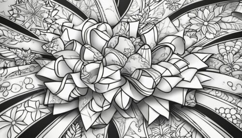 Fundamentals of Christmas Bows Coloring Pages