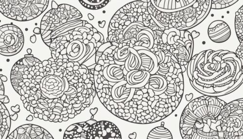 Christmas Candy Coloring Pages