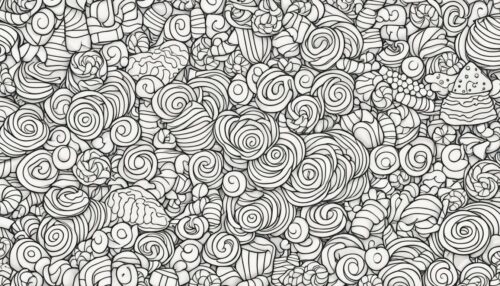 Christmas Candy Coloring Pages