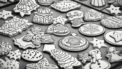 Printable Christmas Cookies Coloring Pages