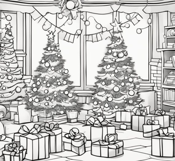 Christmas Lights Coloring Pages: 20 Free Colorings Book