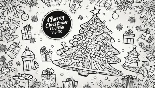 Benefits of Christmas Lights Coloring Pages