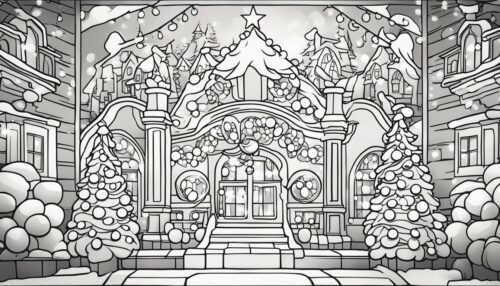 Benefits of Christmas Lights Coloring Pages