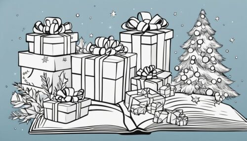 Christmas Presents Coloring Pages