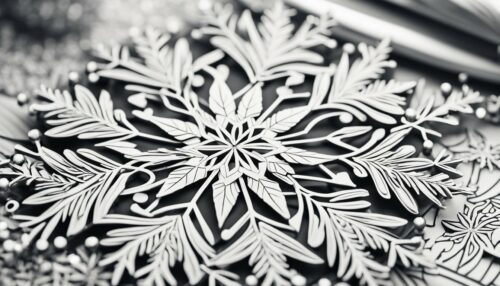 Christmas Snowflakes Coloring Pages