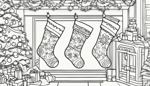 Getting Creative with Christmas Stocking Coloring Pages