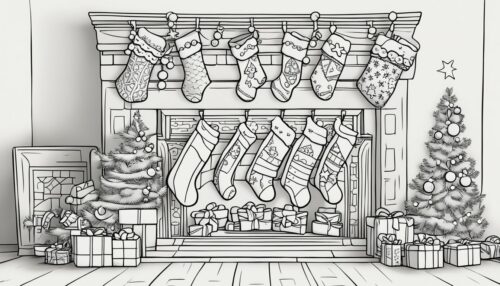 Getting Creative with Christmas Stocking Coloring Pages