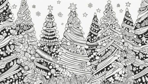 Christmas Tree Coloring Pages Details