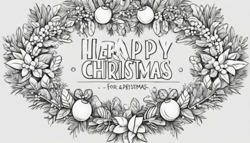 How to Use Christmas Wreath Coloring Pages
