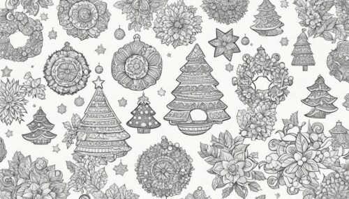 How to Use Christmas Wreath Coloring Pages