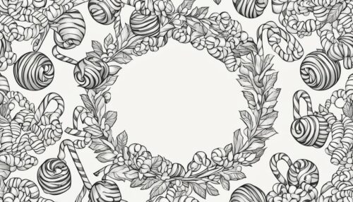 Fundamentals of Christmas Wreaths Coloring Pages