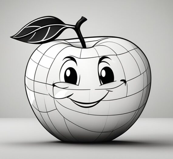 Coloring Pages Apple: 26 Free Colorings Book