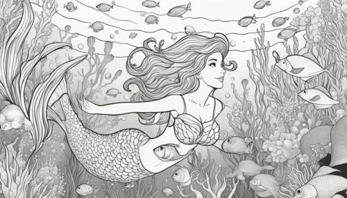 Printable Ariel Coloring Pages