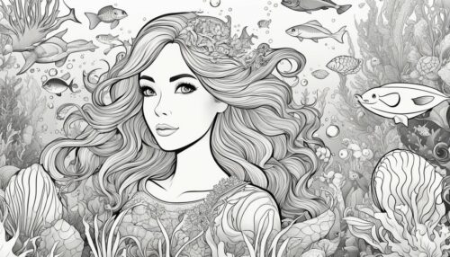 Free Ariel Coloring Pages