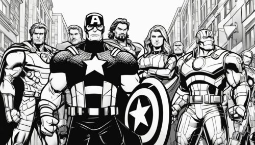 Coloring Pages Avengers