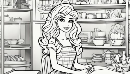 Movie Inspired Barbie Coloring Pages