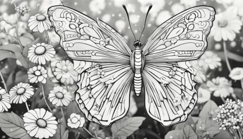 Exploring Butterfly Coloring Pages