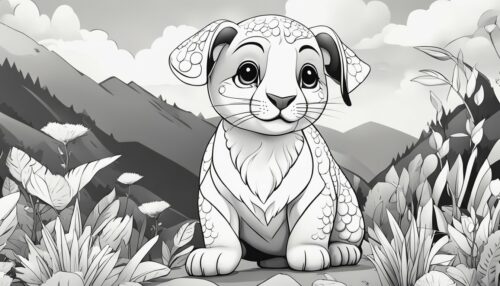 Coloring Pages Cute Animals