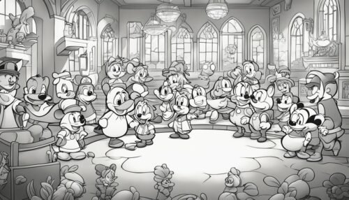 Classic Disney Coloring Pages