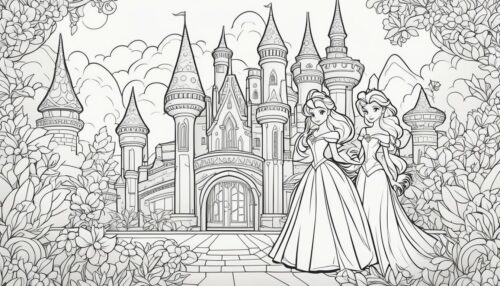 Using Disney Princess Coloring Pages